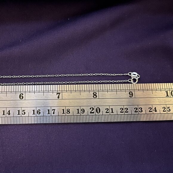 Sterling Silver MOM Heart Pendant, Amethyst & Diamond Accent - Mother’s Day Gift - Picture 10 of 13